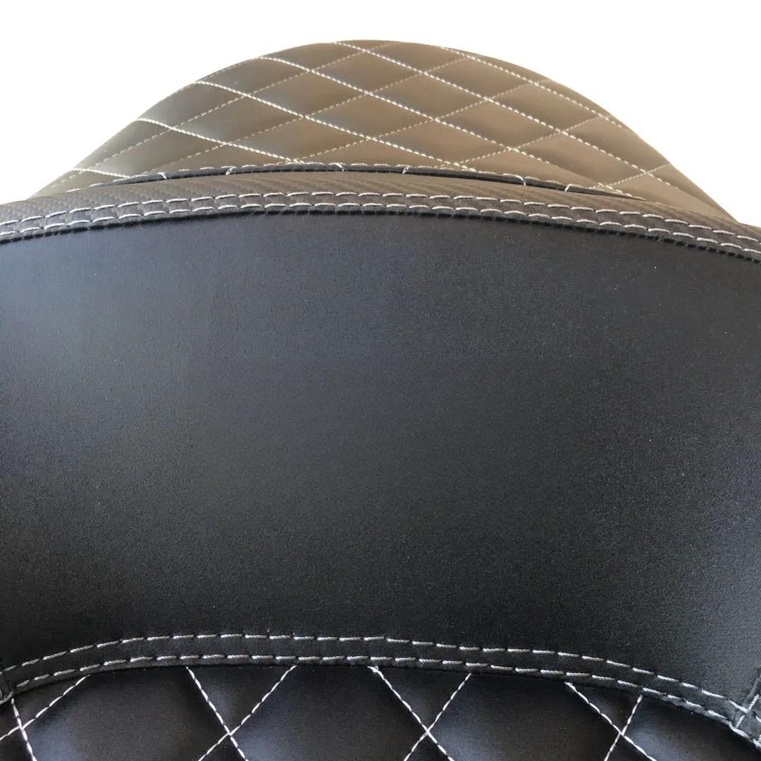 KATUR Coussin De Dossier De Siège Arrière Pour Moto En Cuir