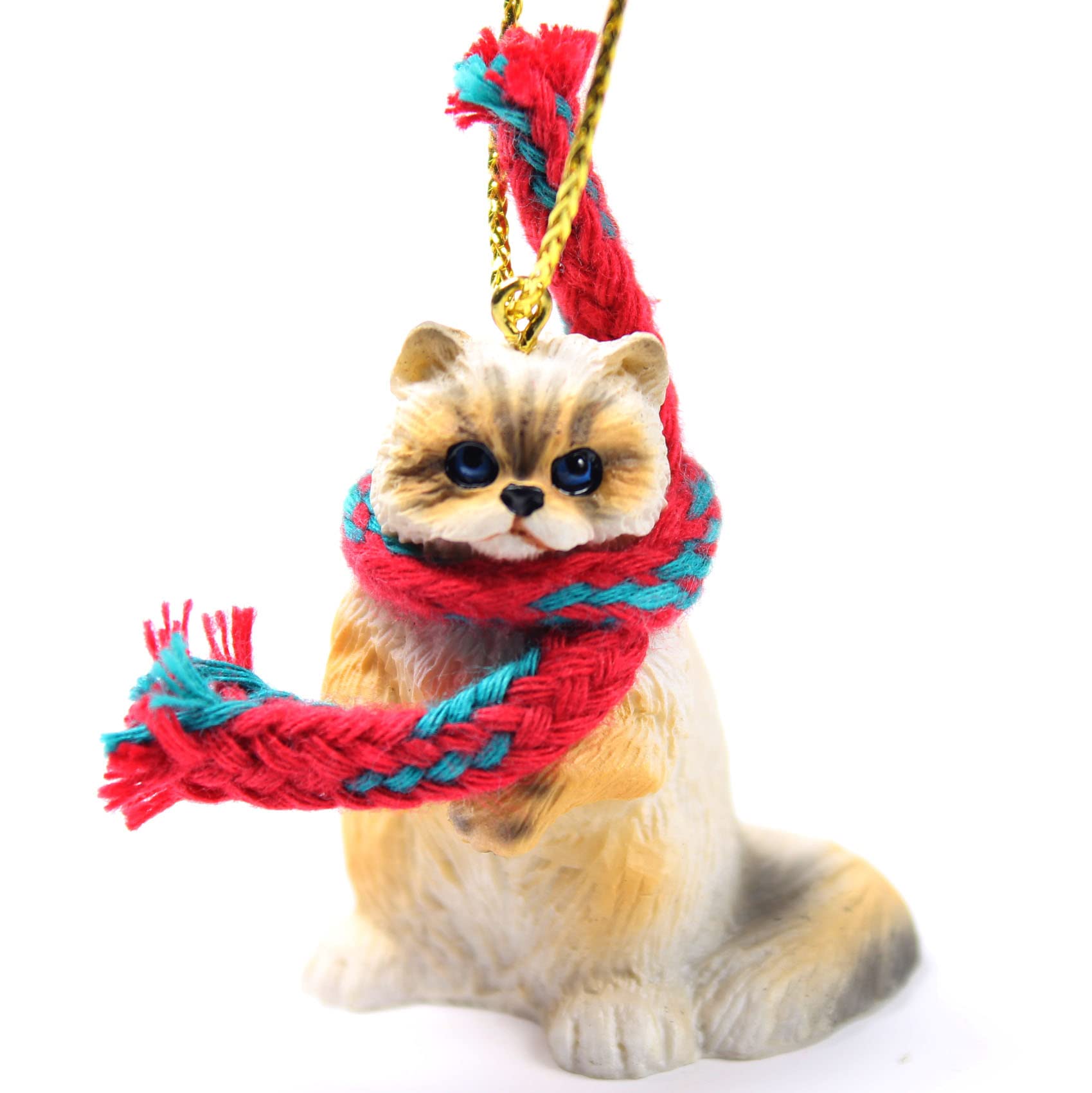 Chat Ragdoll miniature cadeau idéal et décoration de Noël pour amoureux des chats