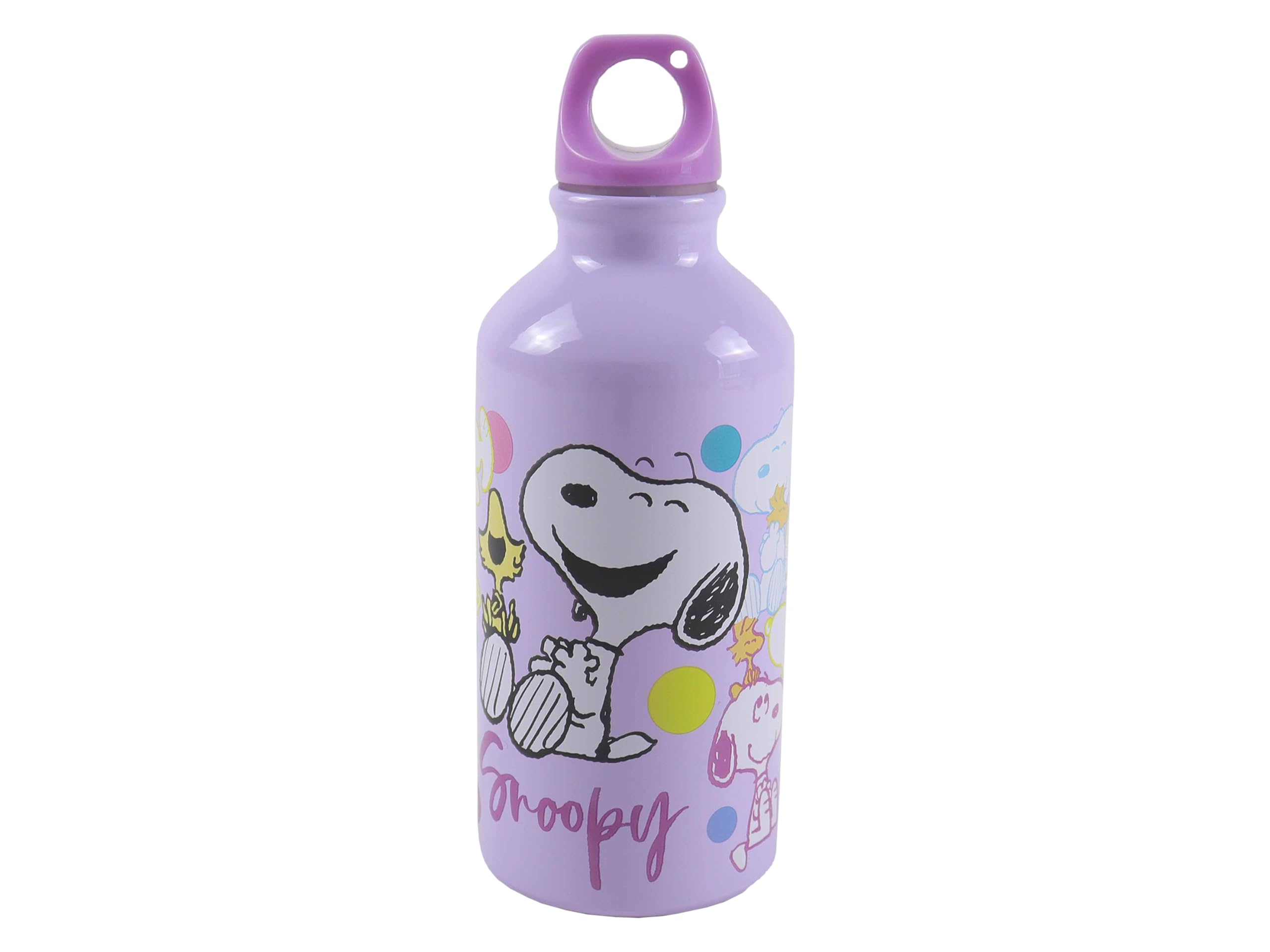 CYPBRANDS Snoopy Bottle, Water Bottle, Jerry, Canteen, Purple