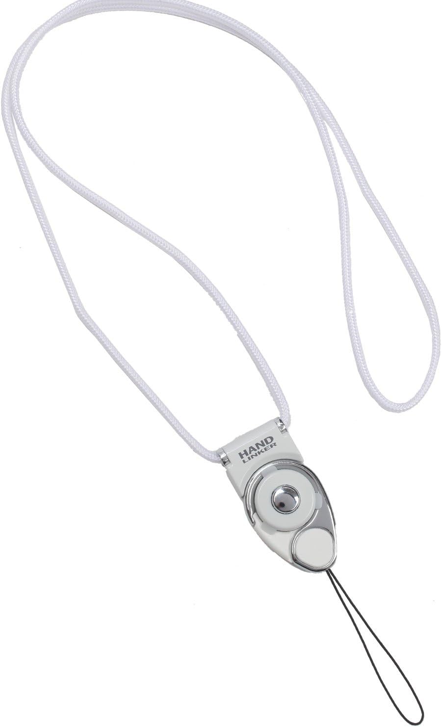 Hand Linker EXTRA with Carabiner Cell Phone Neck Strap (White)