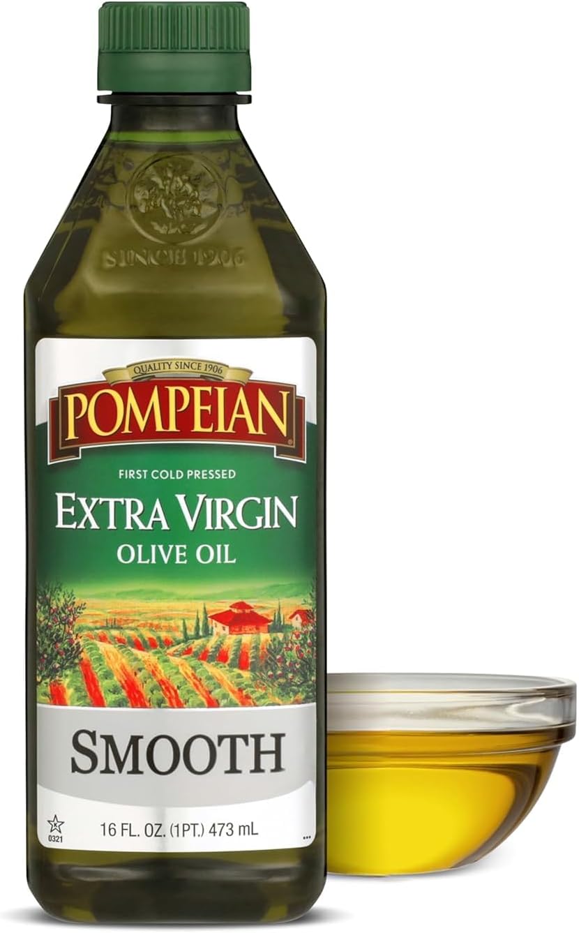 Pompeian Smooth Extra Virgin Olive Oil - 16 Ounce