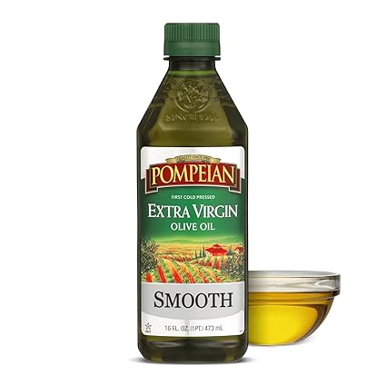 Pompeian Smooth Extra Virgin Olive Oil - 16 Fl Oz