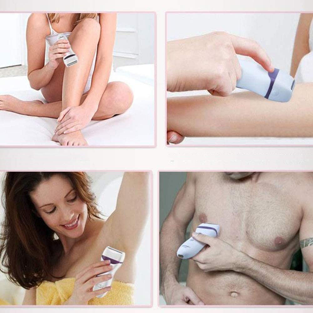 Epilatore per Donne, depilazione elettrica, Ricarica Cordless depilatore Bagnato e Asciutto con Rasoio Elettrico, rifinitore per Bikini