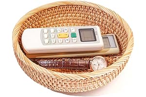 Round Bowl for Keys and Wallet Entryway Storage