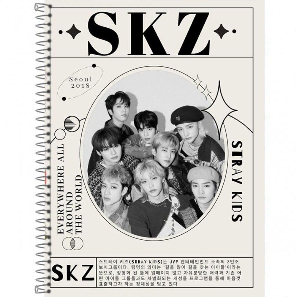 CRAFT MANIACS Stray Kids Everyone A5 Ruled 160 Pages Diary Free