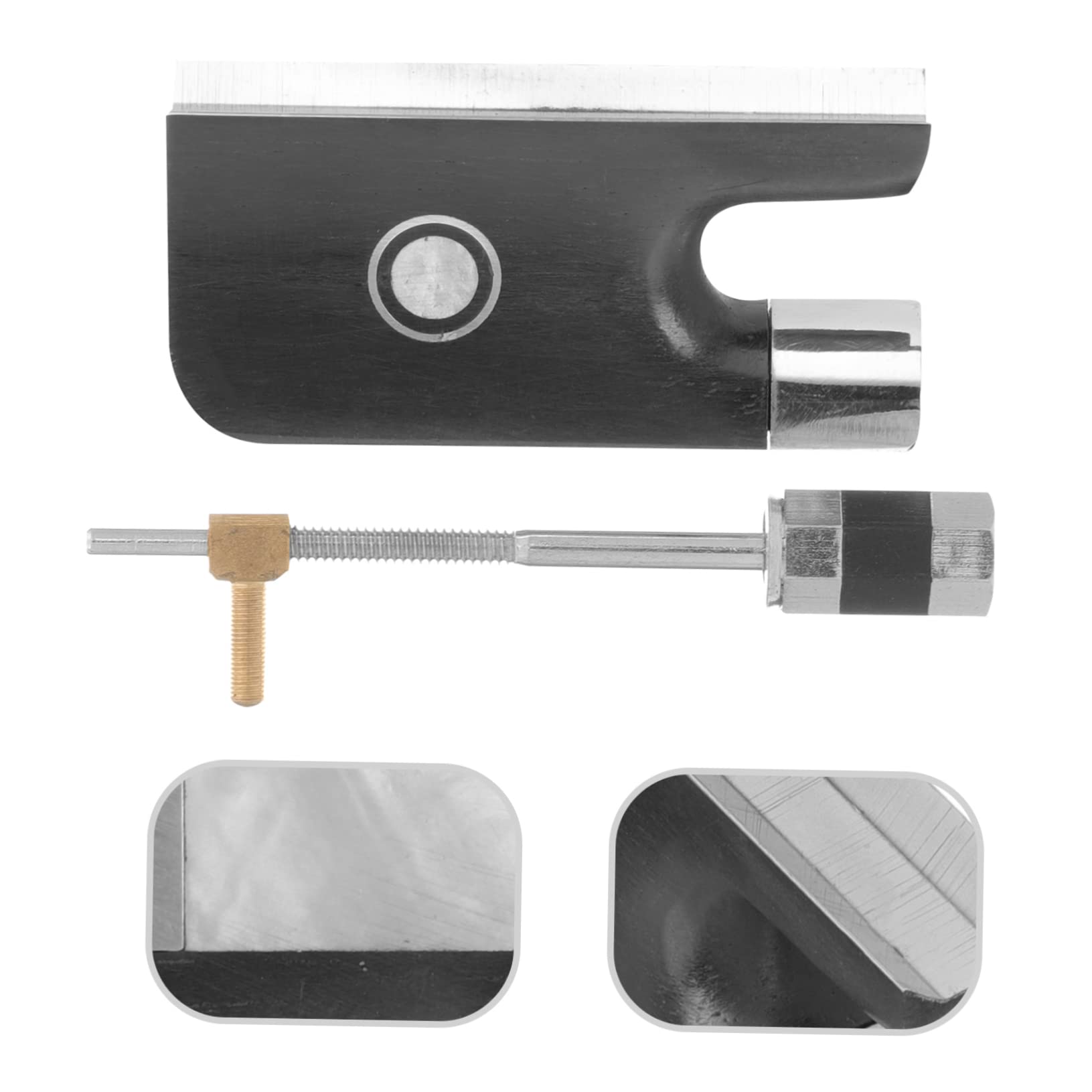 Hoement 3 Set Di Accessori A Clip Per Archetto Di Violino Con Parti Di Ricambio Per Accordatore Per Strumenti A Corda Acustici