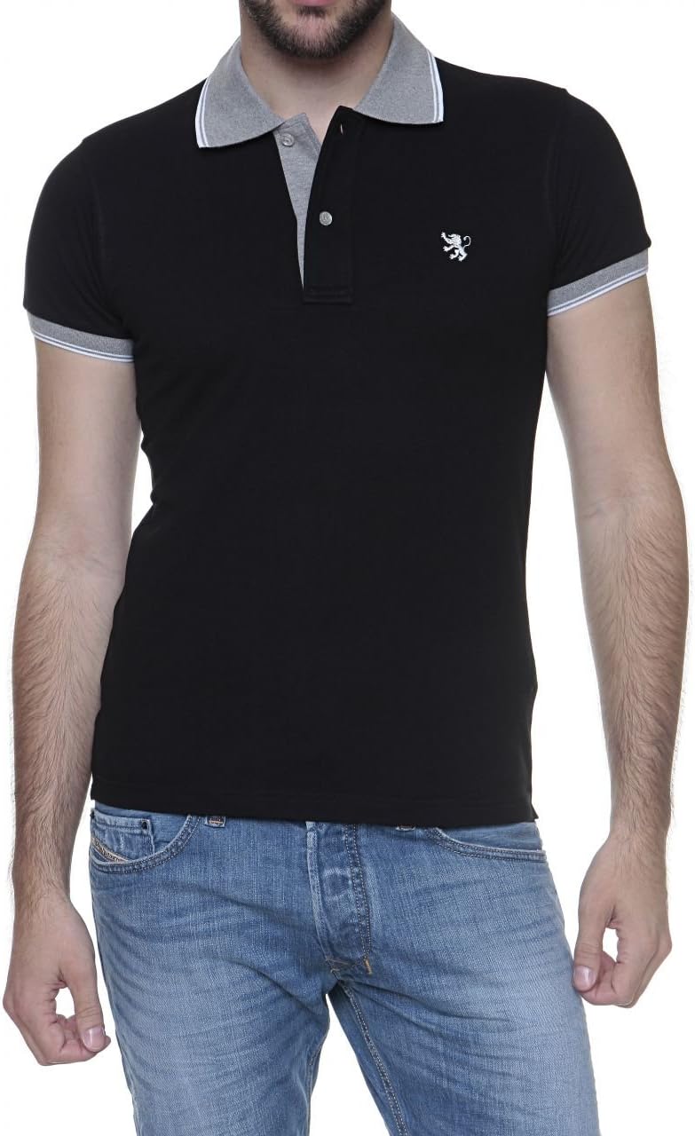 Williams Wilson Polo Shirt , Color: Black