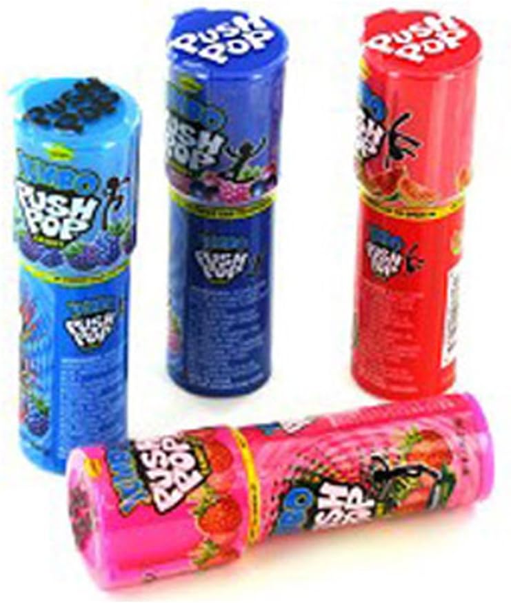 Jumbo Push Pops Candy 18 Count