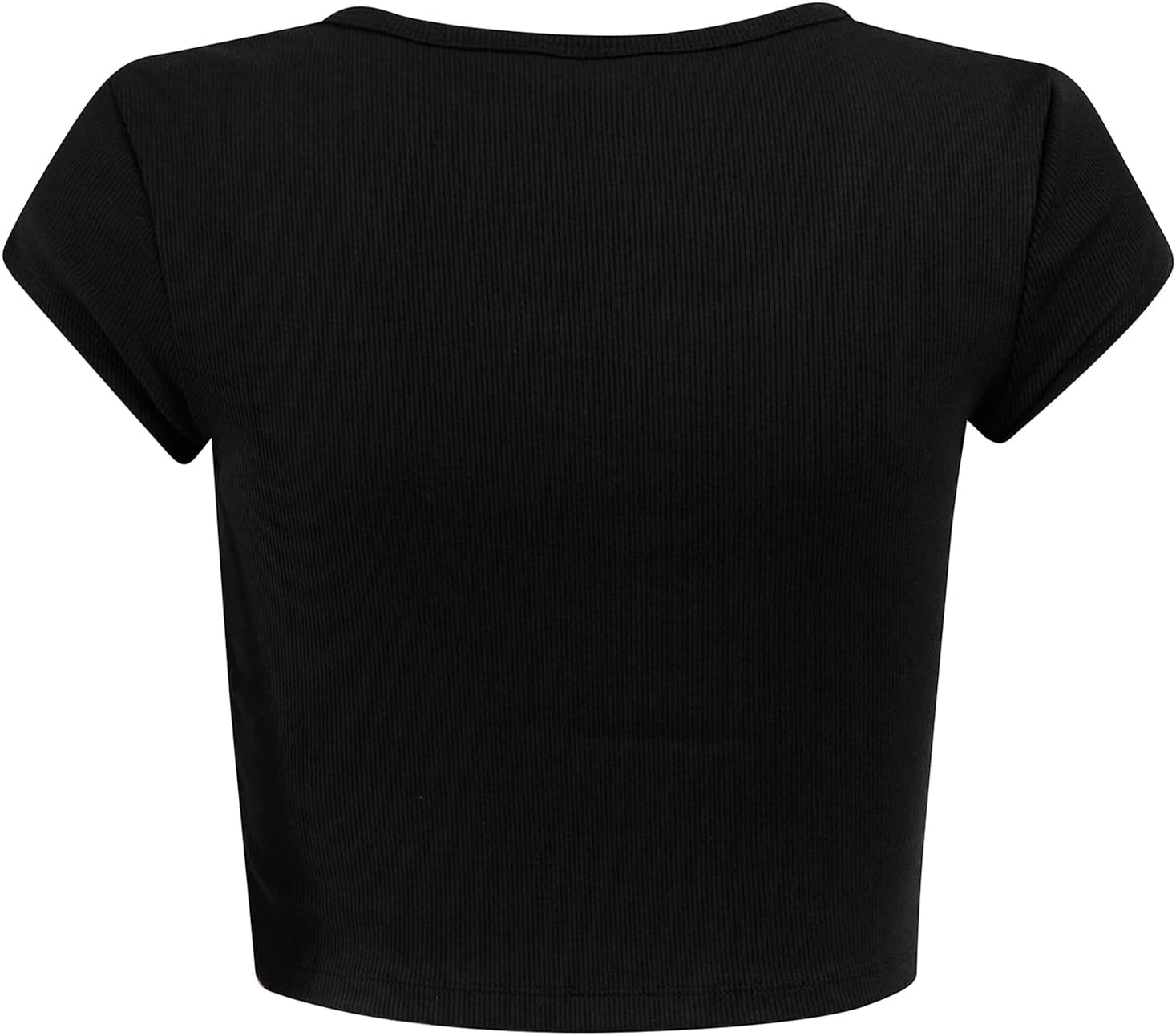 Hype & Vice Cali Tee for Women (Small) - University of Iowa Tailgate Top for Women, Crop Top T-Shirt, College Shirts for Game Days - Black