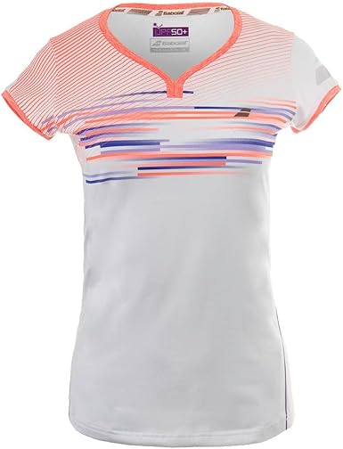 Amazon.com: Babolat Performance Top de manga casquillo - Blanco : Ropa,  Zapatos y Joyería