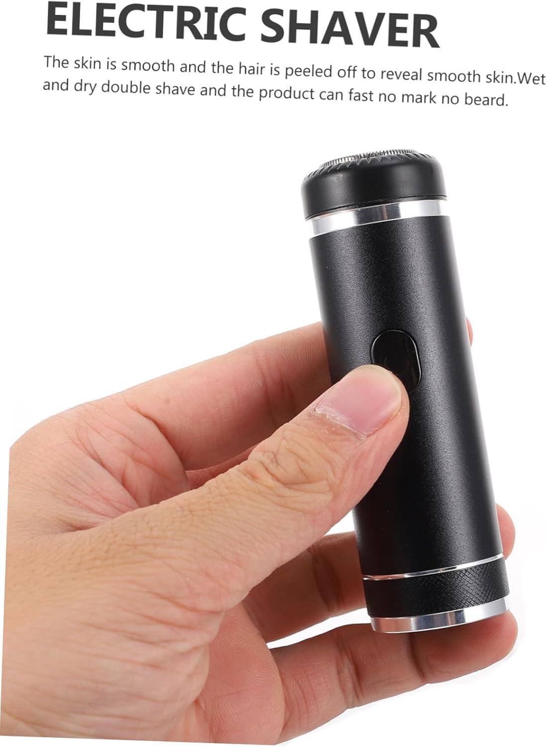 2pcs Shaver for Men and Women Travel USB Charging Compact Design Ergonomic Grip for Easy Handling for Grooming at