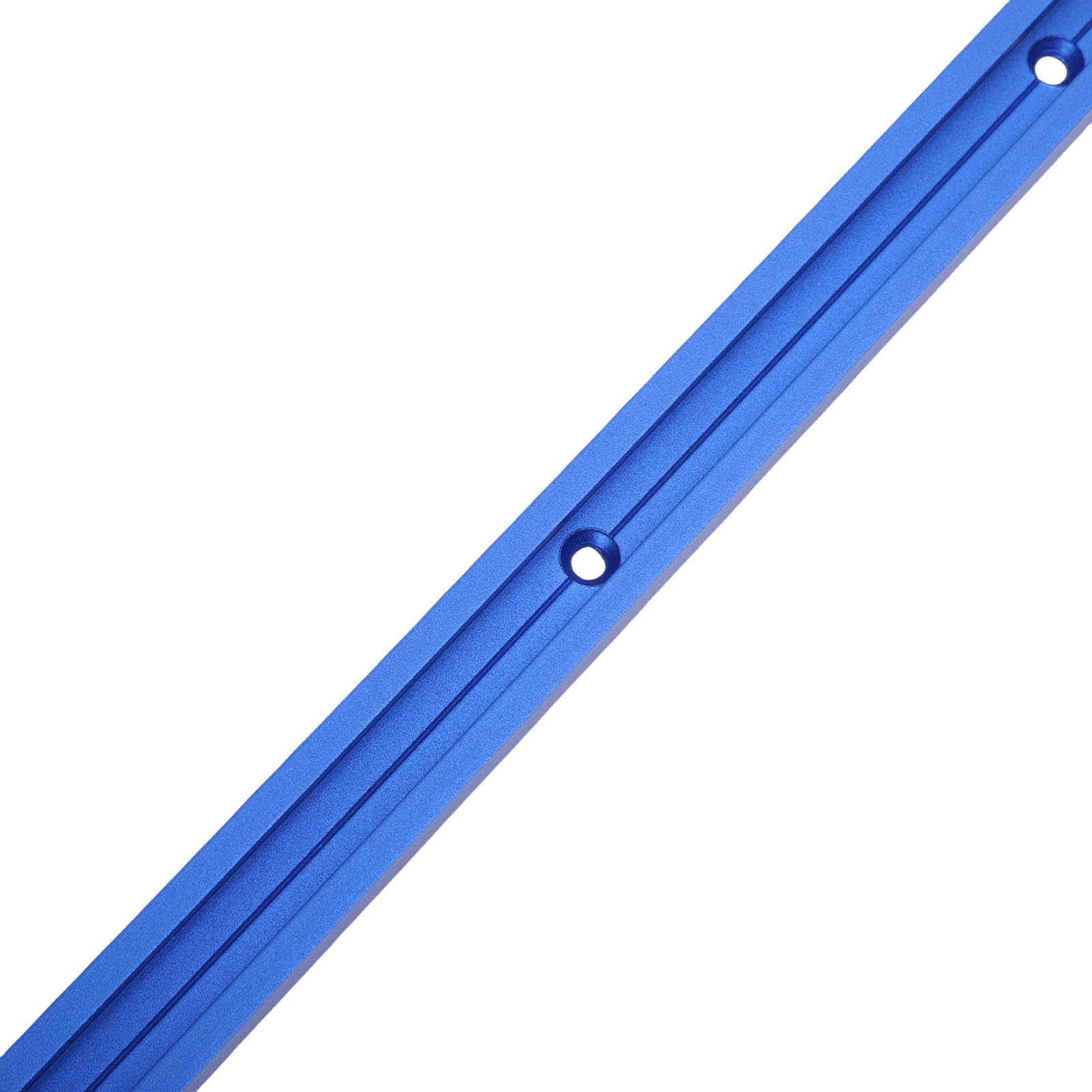 Carril en T de 800 Mm, Construcción Duradera de Aleación de Aluminio | Compatible con componentes tipo T, Orificios pretaladrados, Deslizamiento suave para carpintería