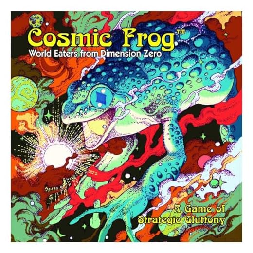 Devious Weasel Rana cosmica: Gioco da Tavolo in neopren, Miniature, Poteri variabili del Giocatore, Configurabile, età 12+