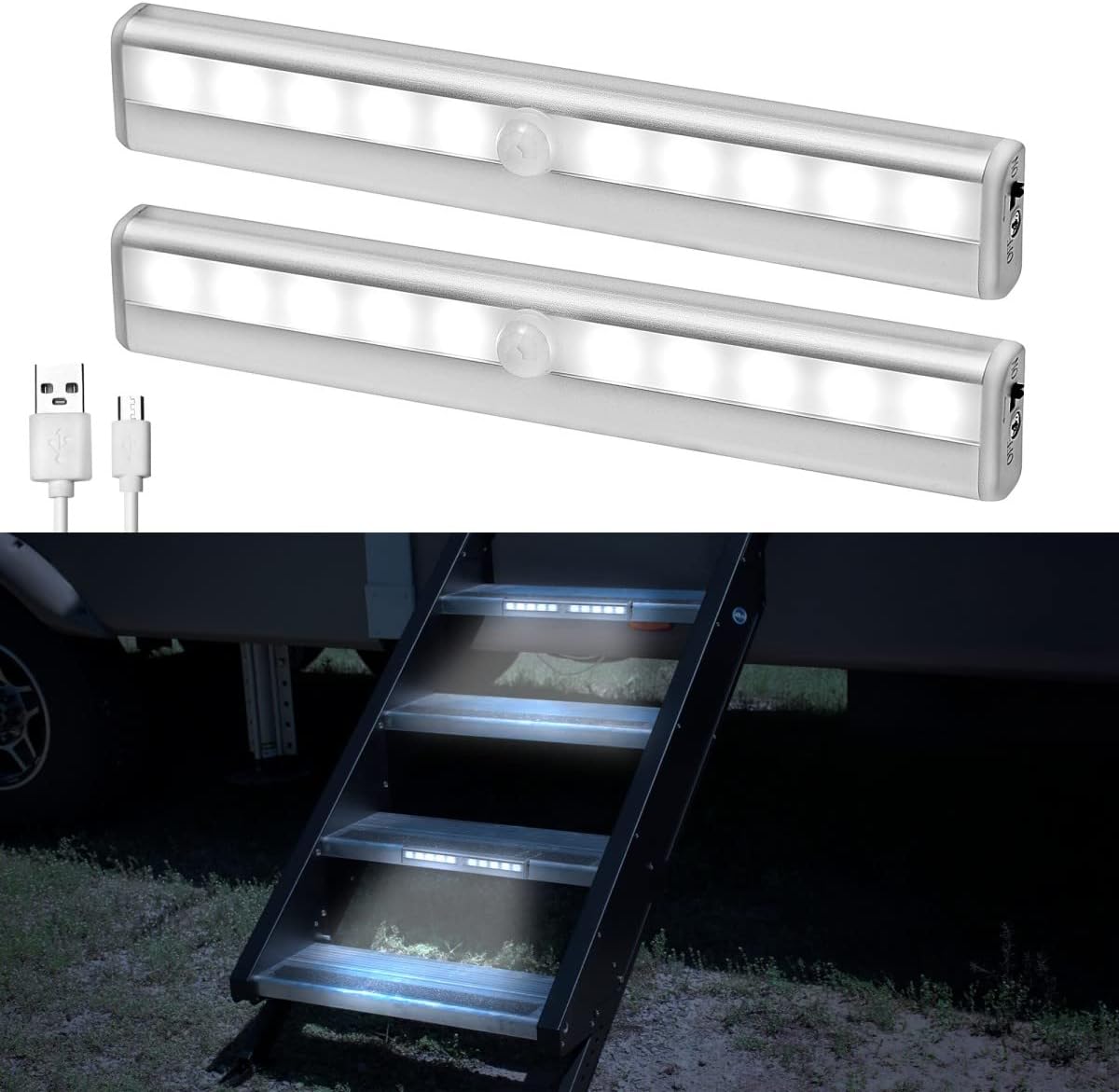 RV Step Lights Motion Sensor, Motion Activated Led