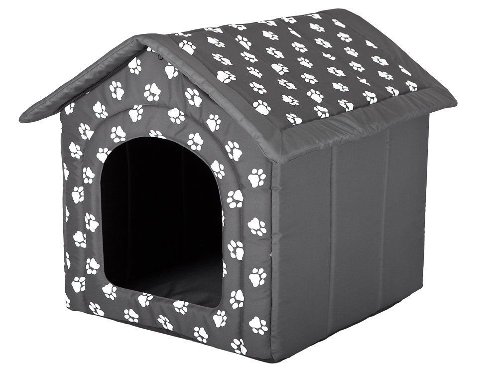 Hobbydog R3 BUDSWL4 - Caseta para Perros R3 52 x 46 cm, Color Gris con Patas, tamaño Mediano, 1,10000000000001 kg