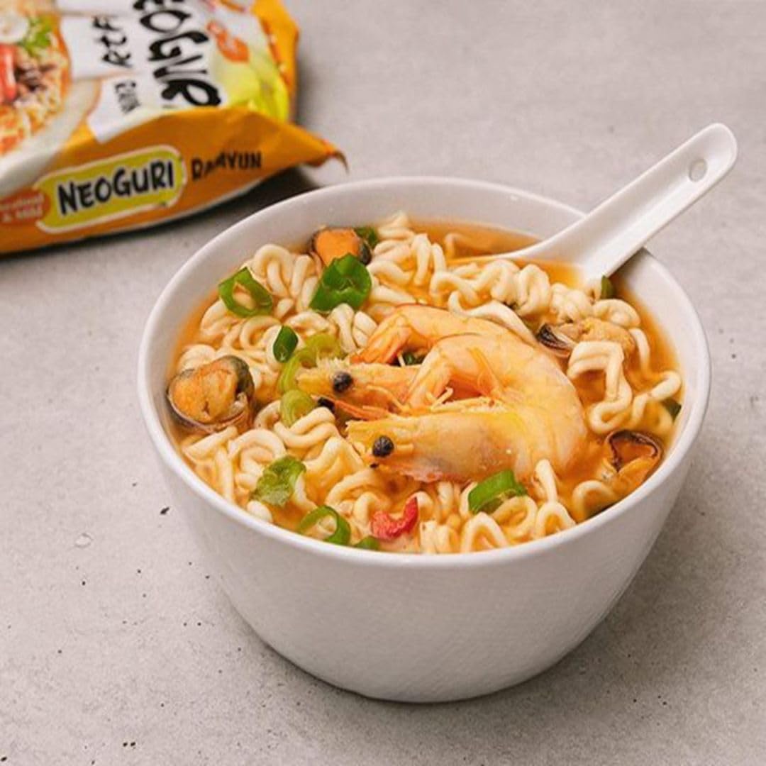 Neoguri Caja Ramen de Marisco MILD 120gr Pack 20