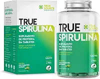 True Spirulina 600Mg - 120 Tabletes - True Source, True Source