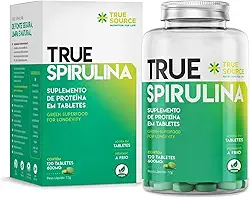 True Spirulina 600Mg - 120 Tabletes - True Source, True Source