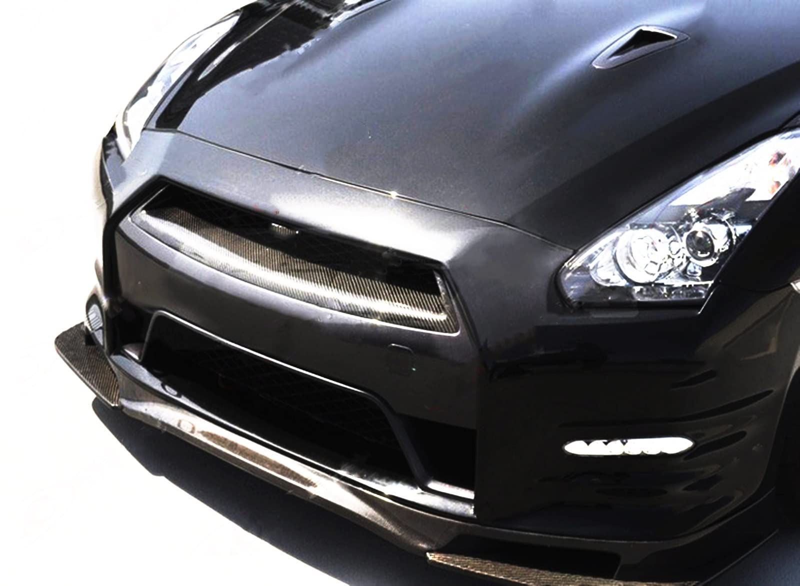 Amazon | グリルフロントグリルリップトリムカバー 日産GTR GT-R R35