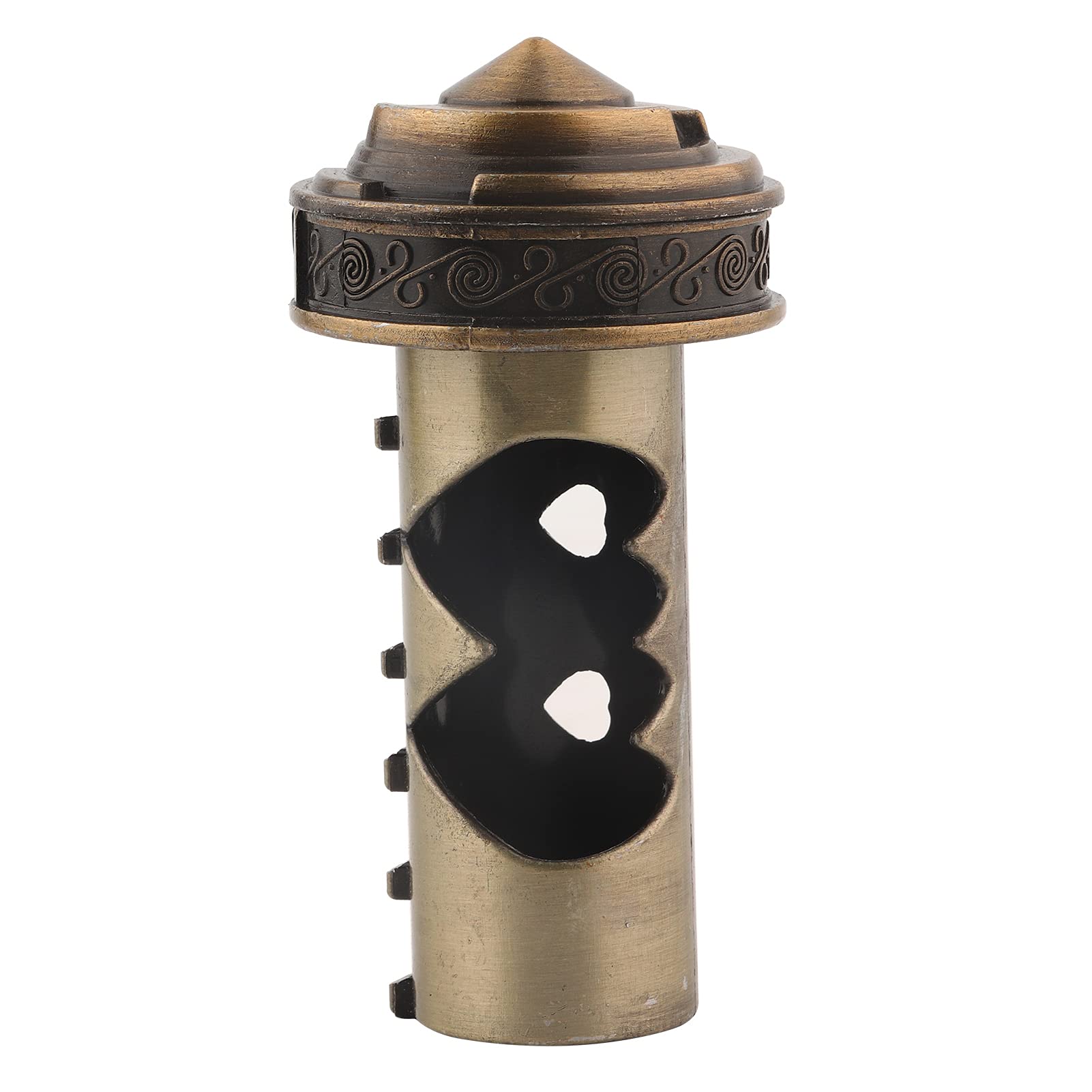 Cryptex Lock, boîte de puzzle rétro classique, métal pour notes de magasin, poèmes, bijoux, clés, autres objets de valeur font une grande surprise pour votre bien-aimé