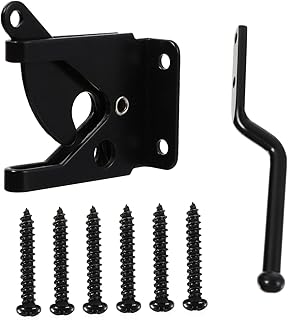 Doorlock 1 Set Latch Iron Professional Fence Lock Self Locking Gate Latch Gravity Lever for Garden Pool