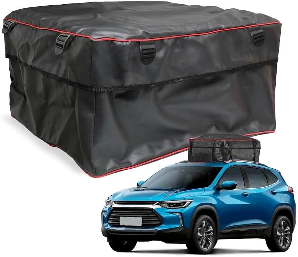 Maleiro de Teto para Carro Impermeável Teto Mala Modelo Universal 240l Lona