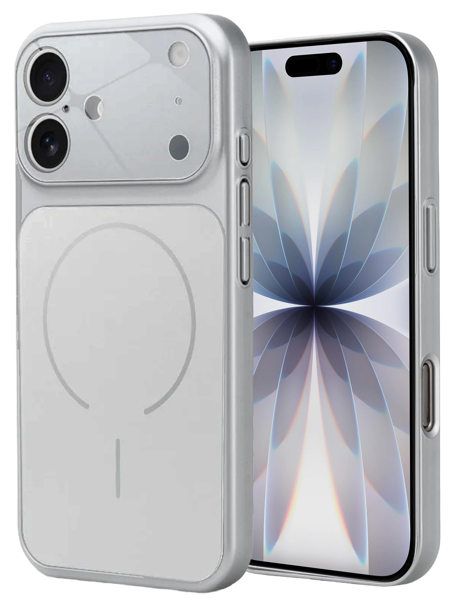 SHINESTAR iPhone 17 Case – Premium Shockproof Protective Cover, Wireless Charging Compatible, Slim & Durable Luxury Back Cover with Camera Protection (Silver)-image-24