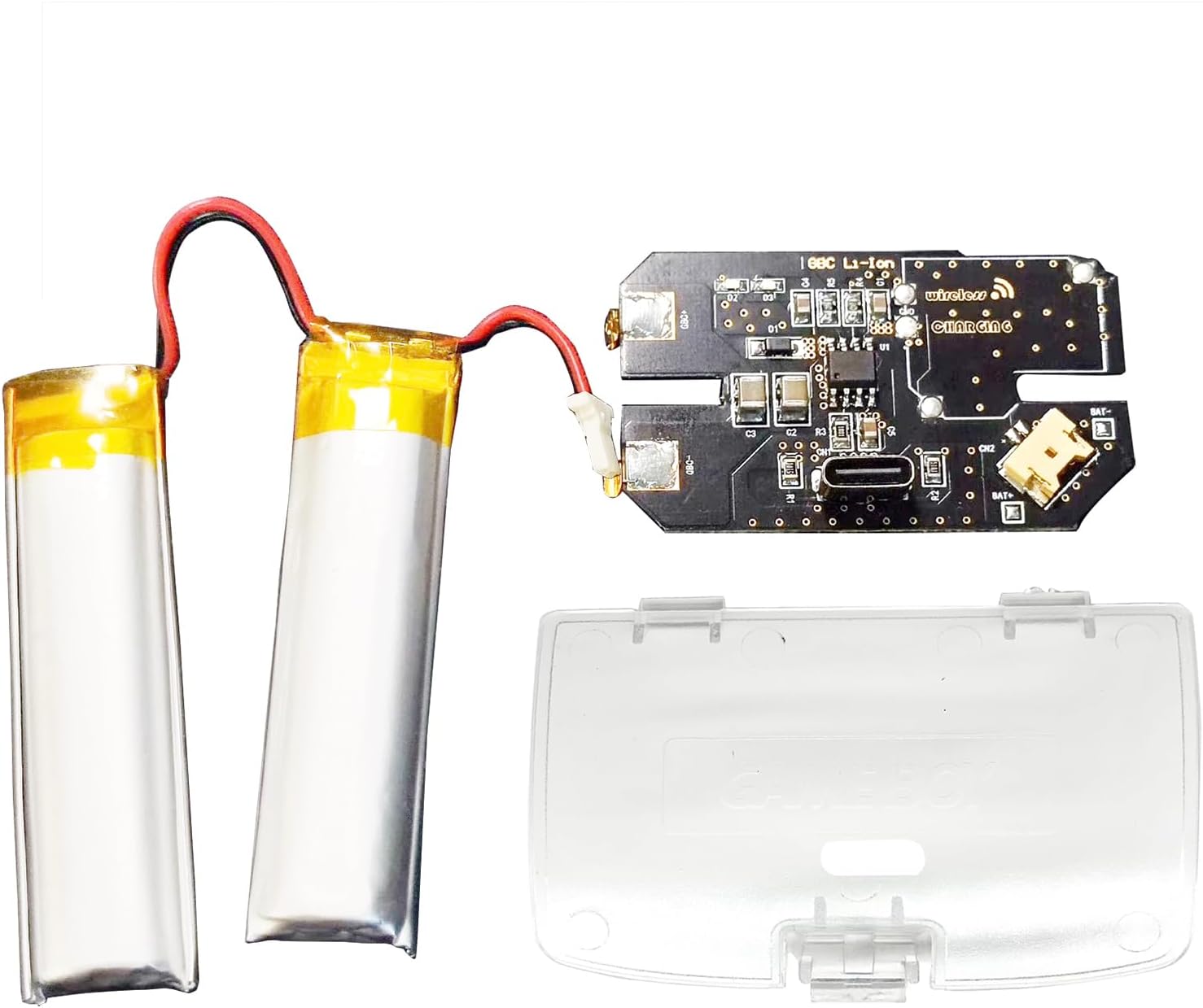 Modded Gameboy Color Type-C Dual Rechargeable Battery Pack Kit