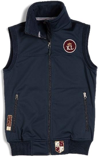 Kingsland Equestrian Unisex Berkley Softshell Vest -Navy-Small
