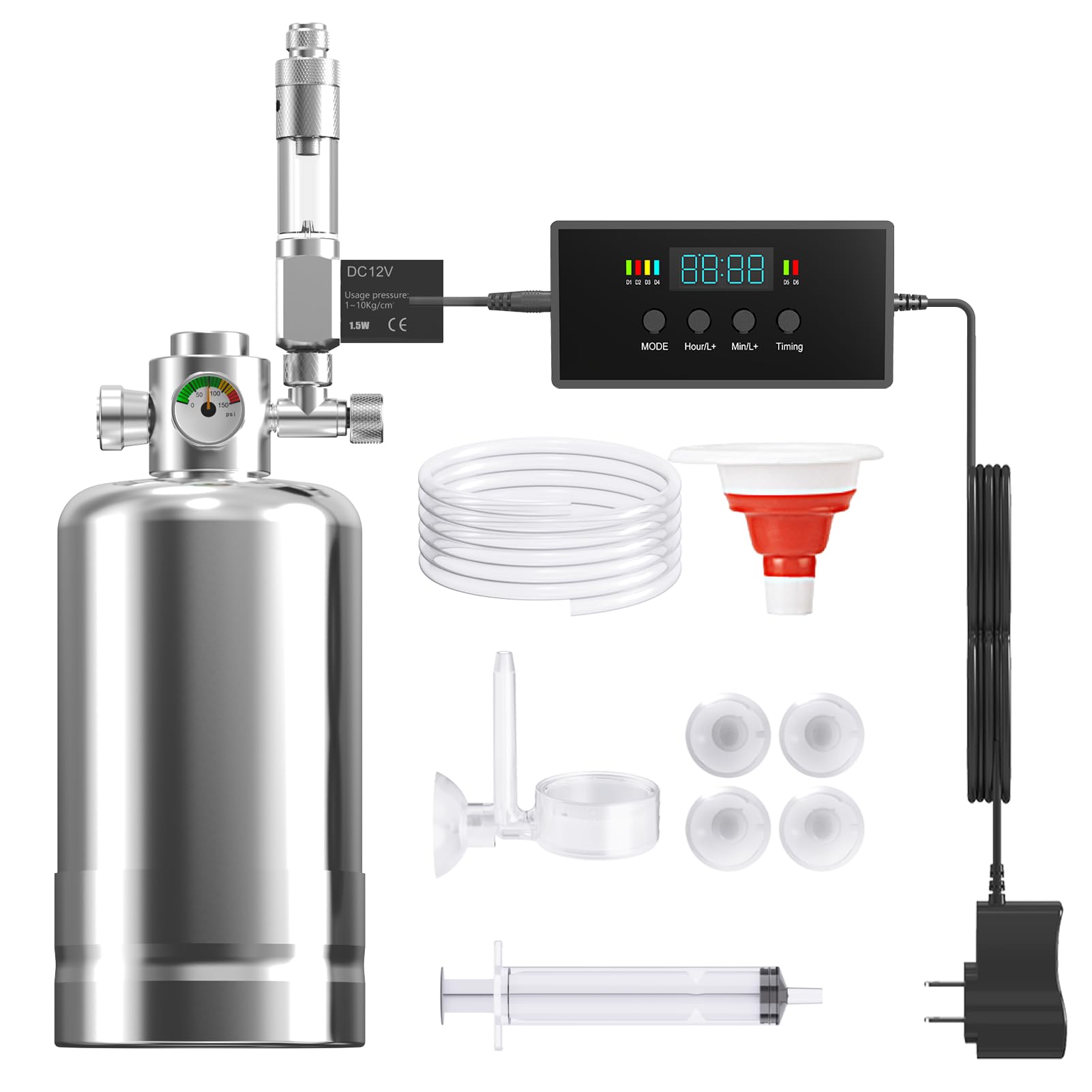 Amazon.com : ZRDR Aquarium Co2 Generator System New Upgraded