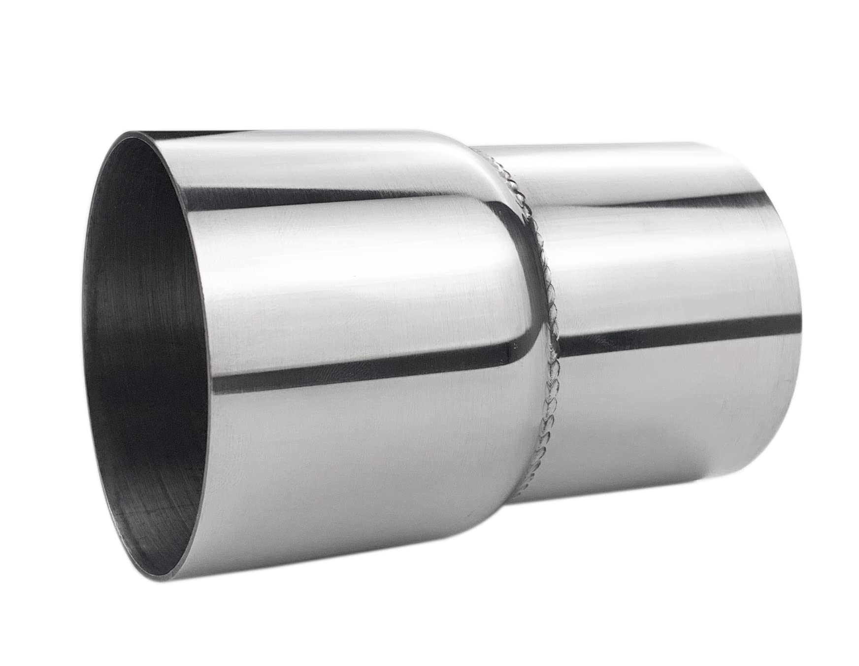 Adattatore Tubo Di Scarico In Acciaio Inossidabile - Diametri Da 51mm A 76mm, Connessione Universale