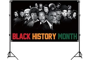 Black History Backdrop for Photoshoot