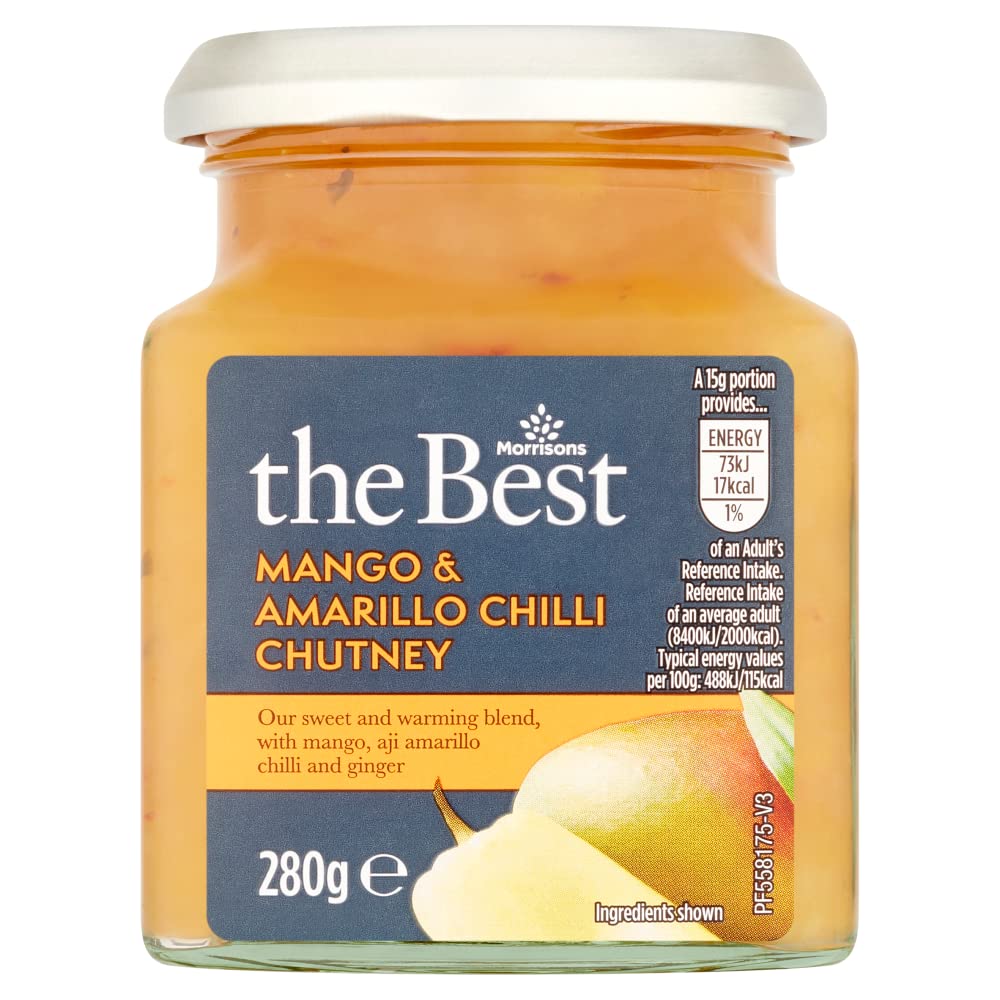 Morrisons The Best Mango and Amarillo Chilli Chutney, 280g