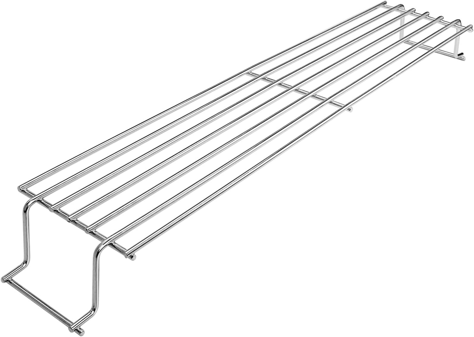 GFTIME 63.5cm Warming Rack 7641 Replacement Parts for Weber Spirit E310 E320 E330 S310S S320 S330 SP-330 (with Front Control Knobs), Stainless Steel Warming Grate Stand