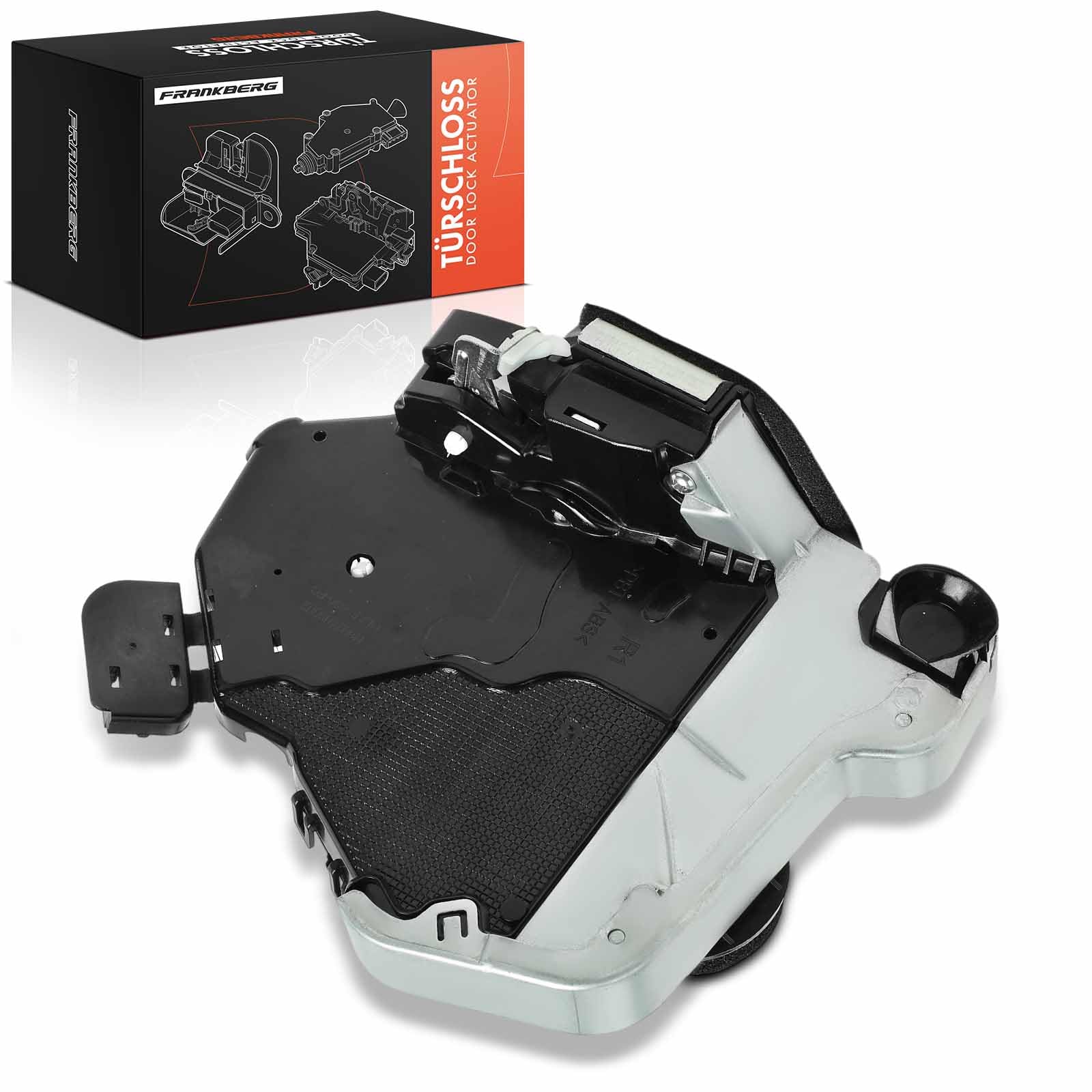 Frankberg Serratura per portiera serratura per auto anteriore destra | Compatibile con: Land Cruiser 200 J2, IS II E2, RX L1, IS C GSE2