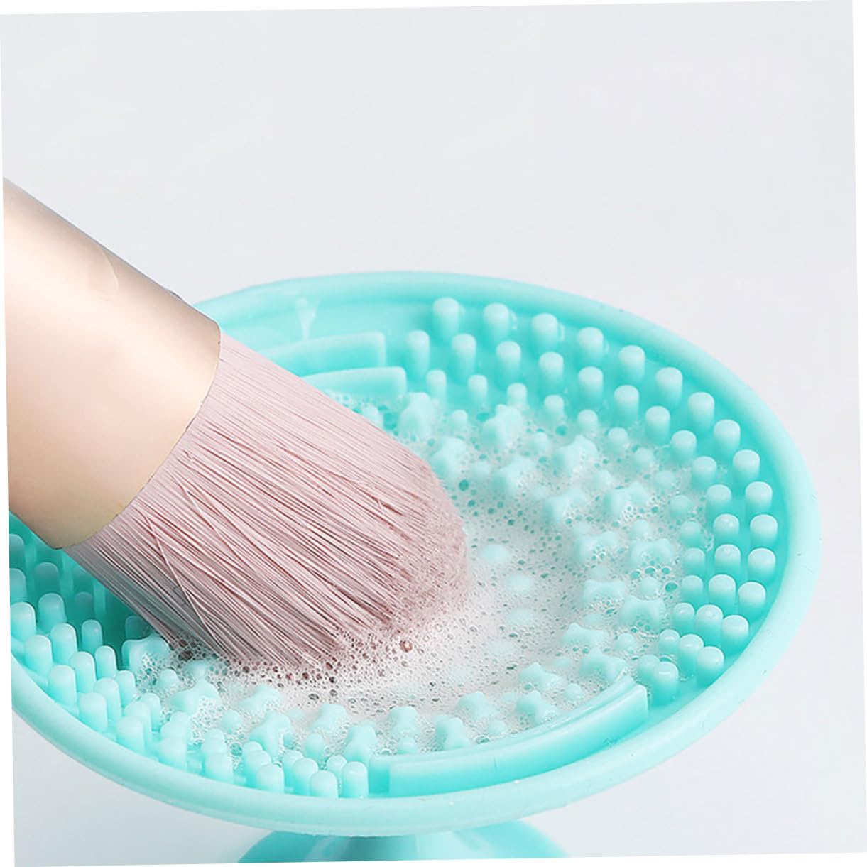 Beavorty 24stücke Teiliges Silikon Make-up Pinselreinigungsset Handheld Reinigungsunterlage Für Effektive Und Einfache Anwendung Für Zuhause Und Beauty-salons Wiederverwendbar Und