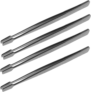 Lash Extension Tweezers 4 pcs Eyelash Extension Tweezers Stainless Steel Precision Eyelash Tweezers Lash Tweezers Lash Tweezers Tool