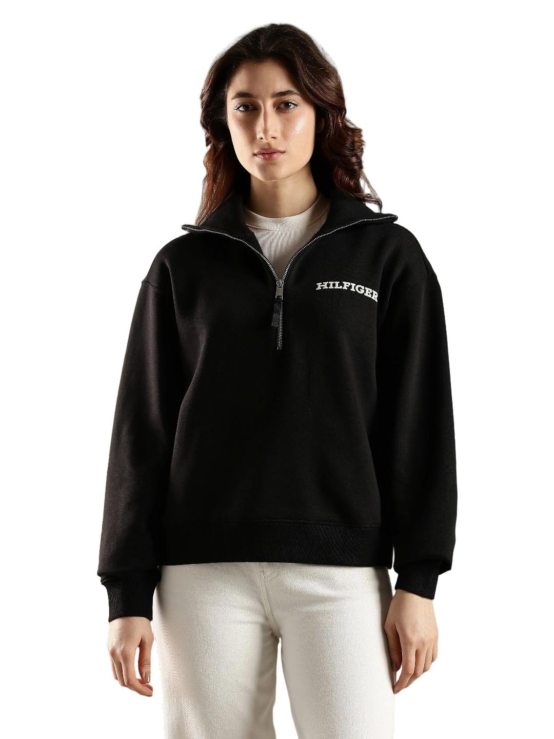 tommy hilfiger Regular fit Cotton Half-Zip Neck Sweatshirt-picture-30