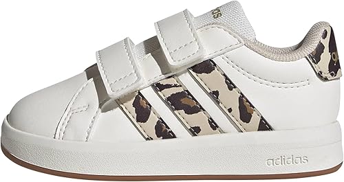 adidas Unisex-Baby Grand Court 3.0 Cf I, Crystal White, 10
