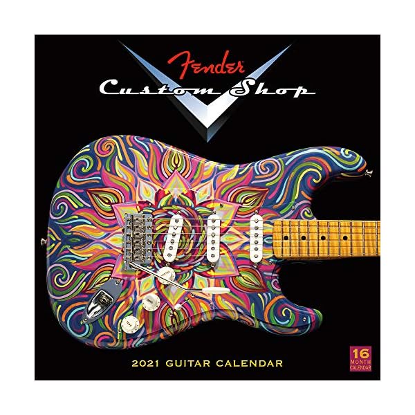 Fender Custom Shop Guitars 2021 Calendar