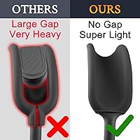 Vista 6 de SOULWIT Protector de diadema mejorado para AirPods Max (USB-C/Lightning), a prueba de sudor, diadema de silicona suave y lavable, cubierta completa