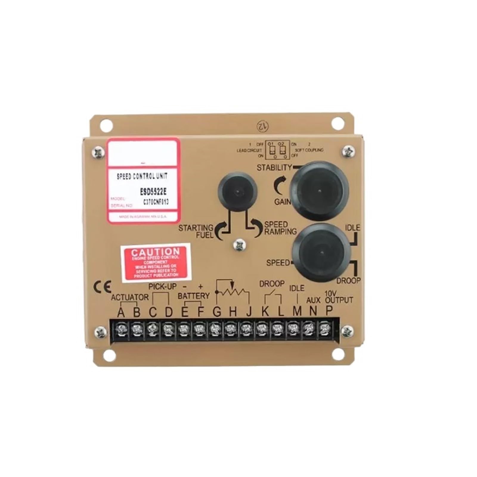 NURUGURE ESD5522E Diesel Generator Electronic Governor Speed Controller Industrial Part for Genset