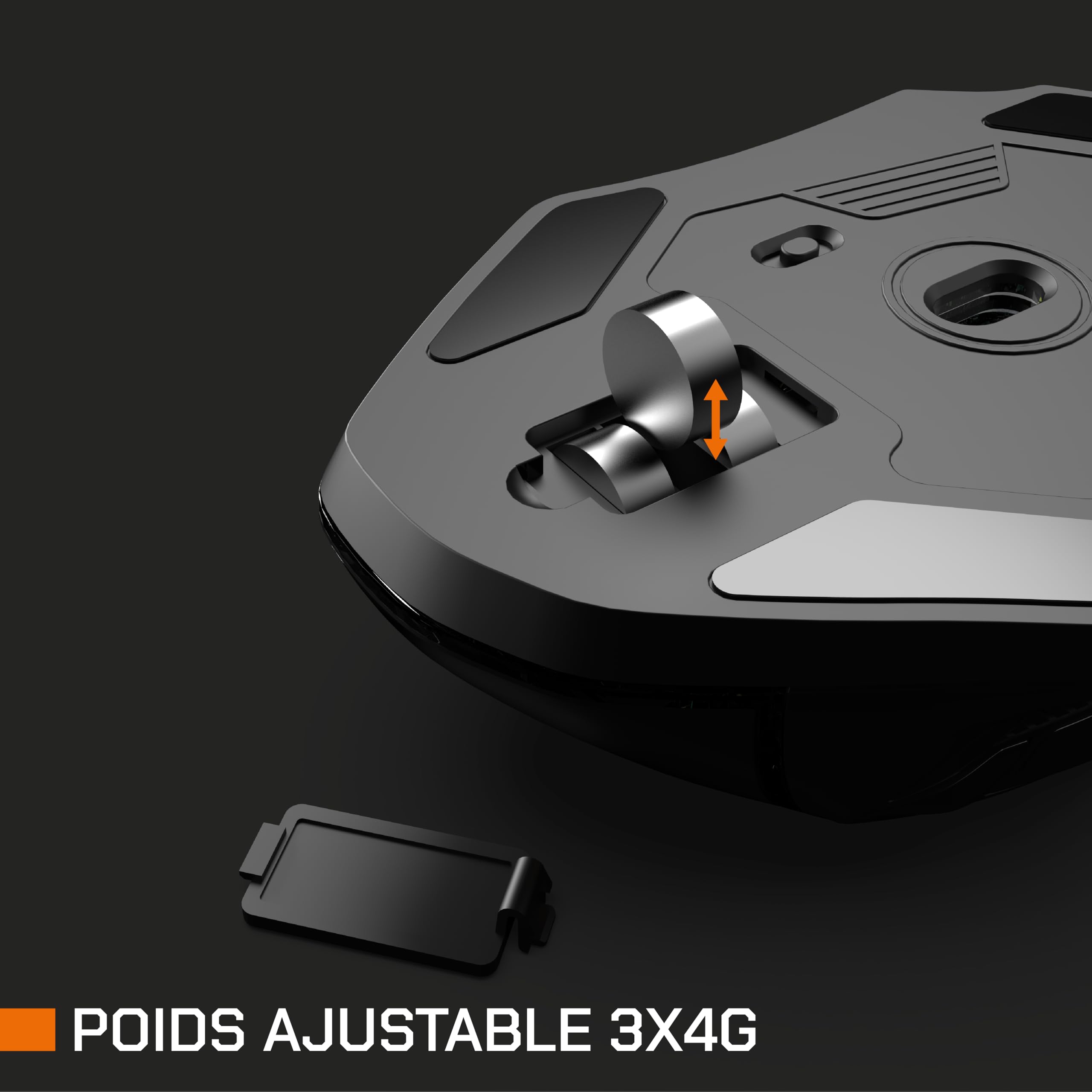 NOVA GAMING – Virgo – Mouse Gaming Cablato RGB Programmabile – Peso Regolabile, Software di Personalizzazione, DPI regolabile, 13 animazioni LED