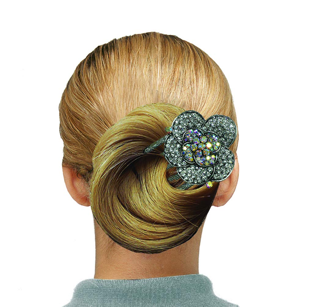 Combo Set of 5, 5 Count, Jaw Claw Clips 3 Sizes Beakclip Hair Slide Hair Claws Mini Combo5-1