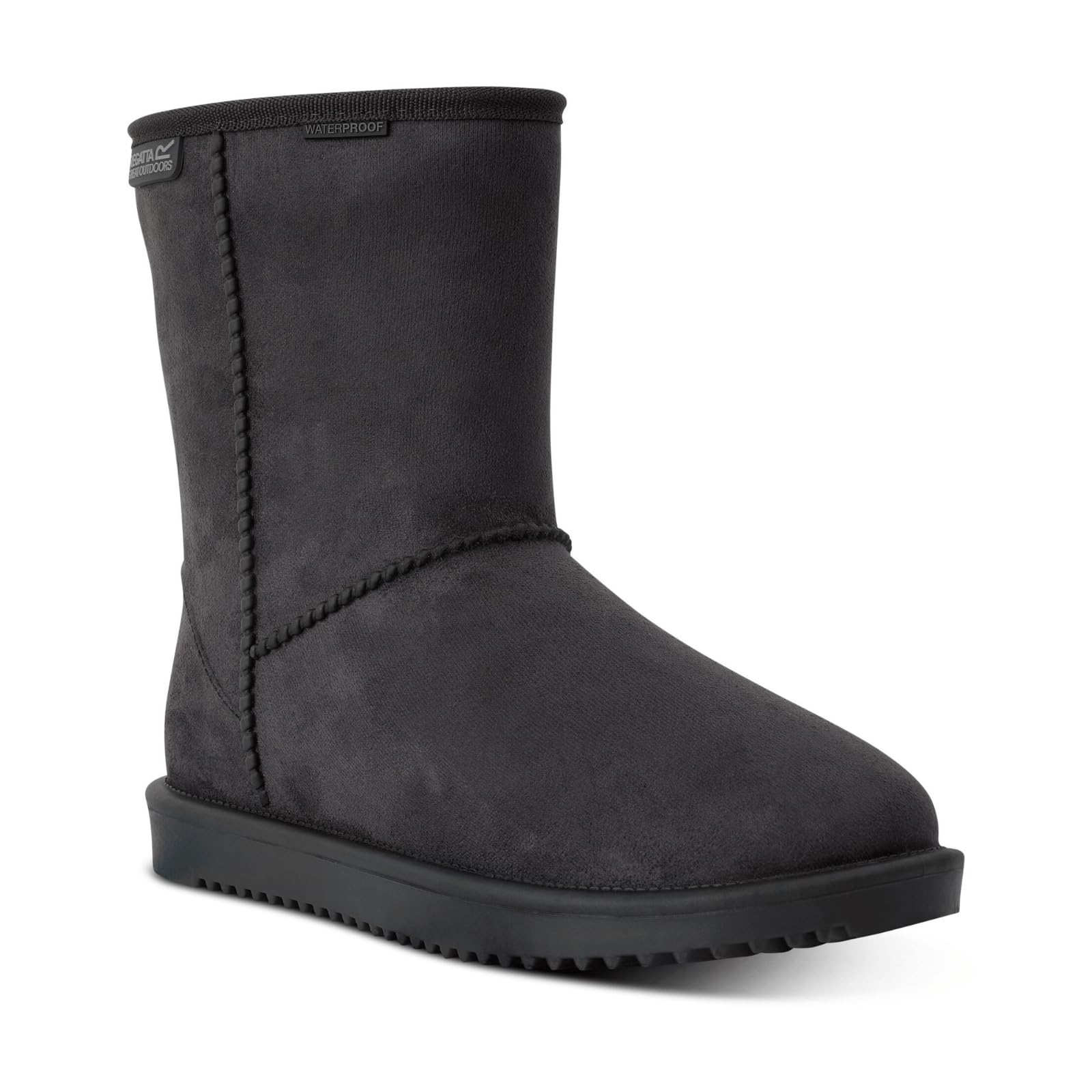 Regatta Womens Risley Waterproof Mid Calf Boots Faux Fur Lined