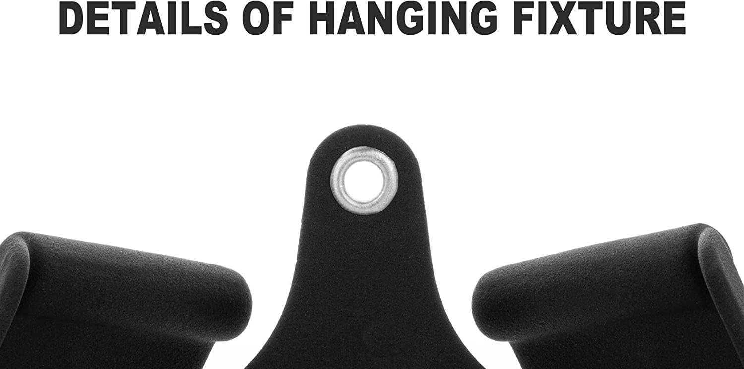 DNC Home Gym Fitness Rowing T-bar V-bar Pulley Cable Machine Attachments Home Gym Fitness, Bicep Curl Tricep LAT pulldown Bar Training Handle Grips Exercises : Sports & Outdoors