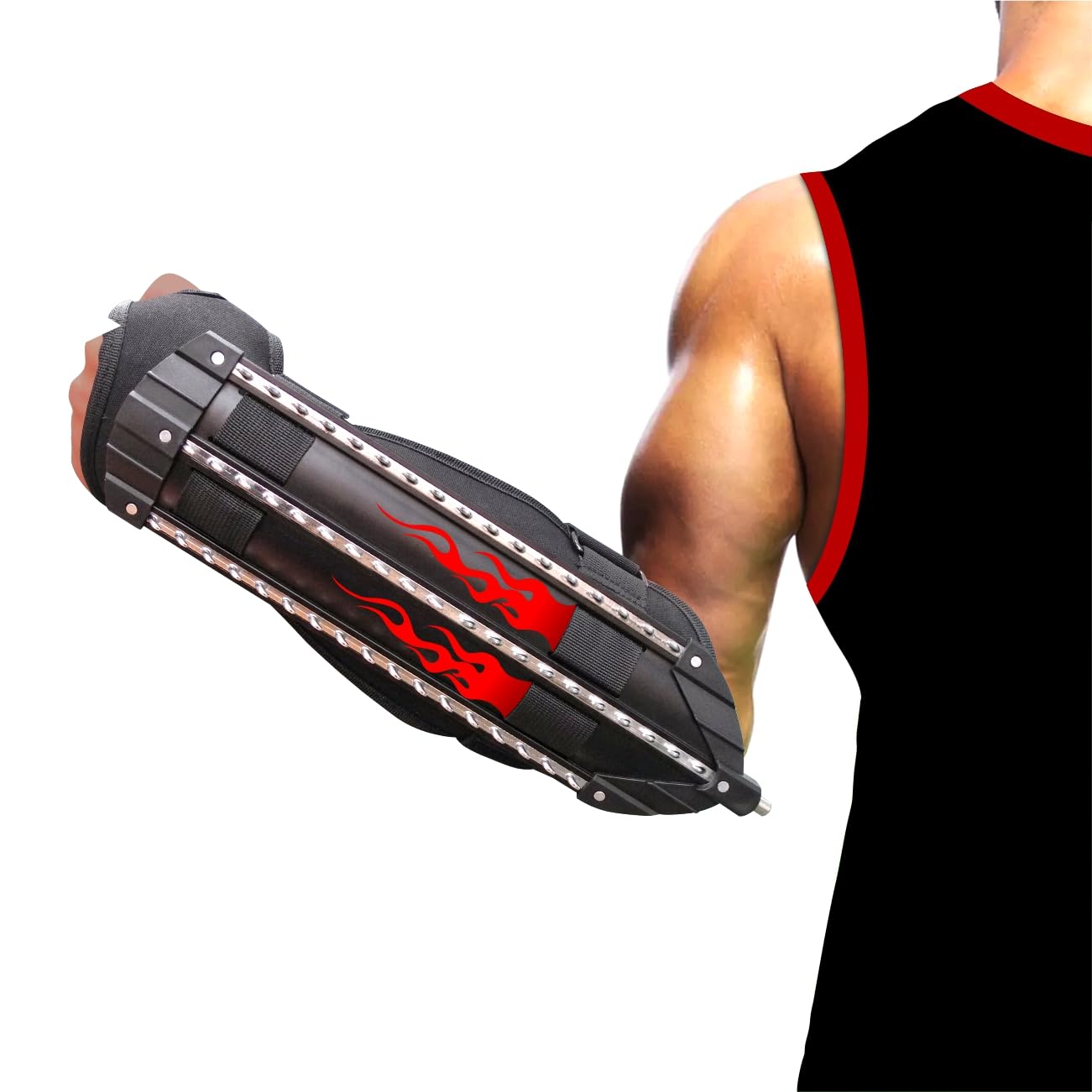 Outdoor Safety & Survival Self Defense Arm Shield, Multifunctional Aluminum Alloy Shield With Glass Breaker