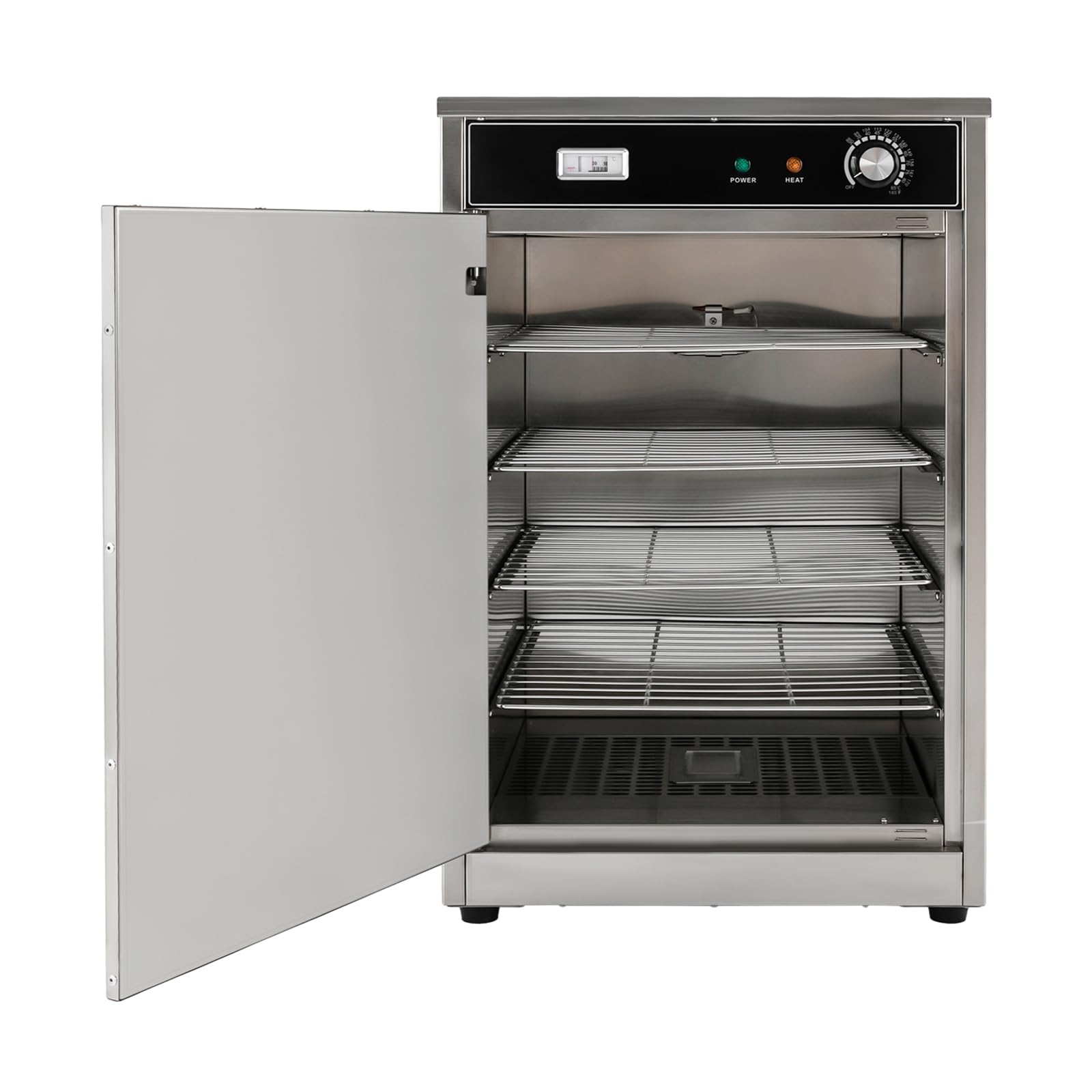 Commercial Food Warmer, 600W 110V Food Warming Cabinet 86~185℉ Temperature Control & Each Tier 22lbs Load Capacity Food Steamer Bun Warmer Machine with Digital Display Hot Boxes for Catering (5Tier)