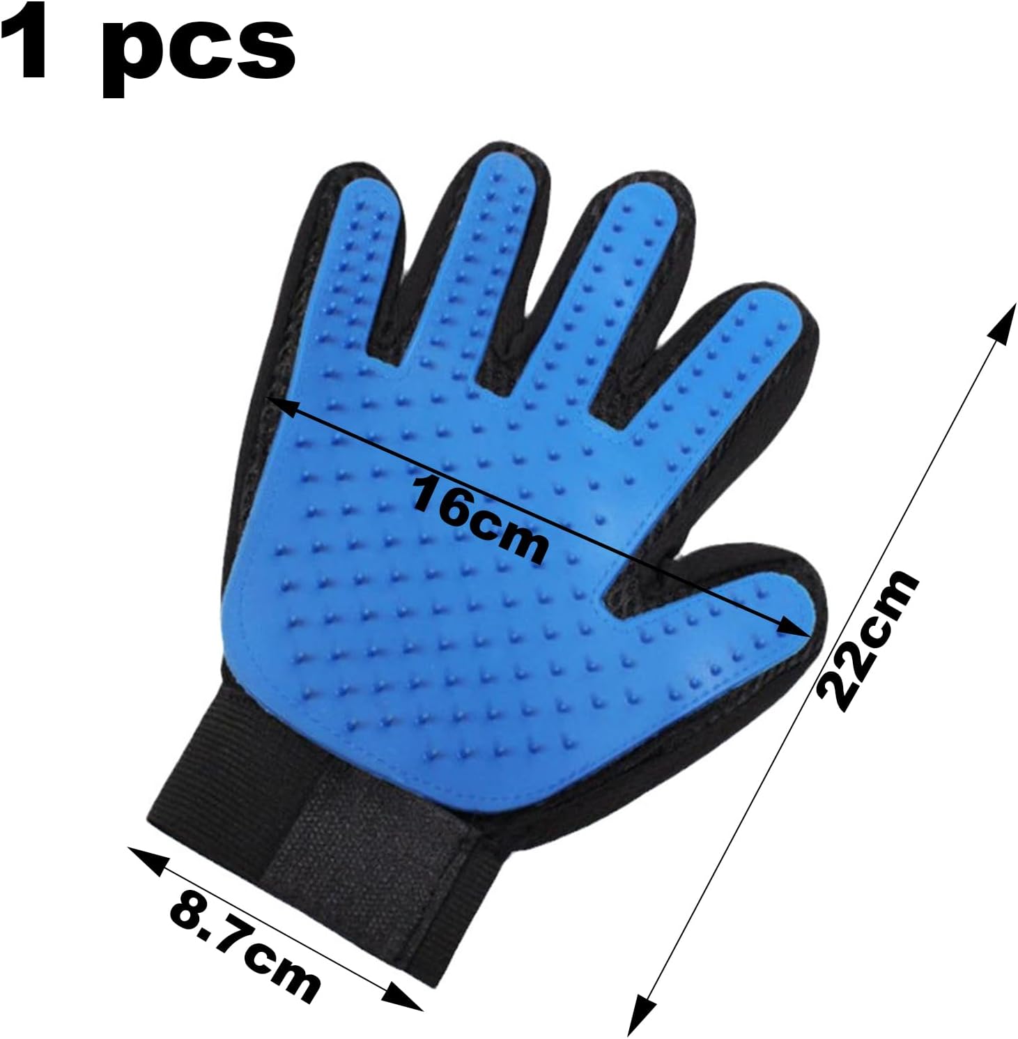 1 Piece Dog Washing Gloves(NEW 180 Pins), Pet Grooming Glove, Dog Brush Glove, Cat Mittens for Grooming, Furniture Pet Hair Remover Mitt, Pet Massage Glove for Cat Dog Horse Rabbit Animal-Right Hand 3 61E8lViTKFL. AC SL1500