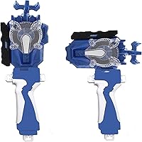 Vista 6 de Metal Fusion Games Blade Toy Set Sparking Launcher Grip Bey Battling Top Burst Booster B-122 Starter Geist Fafnir.8'.Ab Left Right Launcher